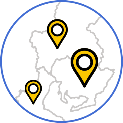 中部地方を表すアイコン