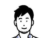 若年層男性のイラスト