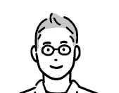 中年層男性のイラスト