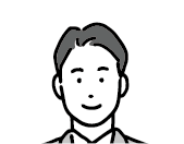 中年層男性のイラスト