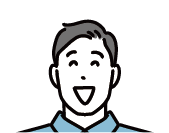 若年層男性のイラスト