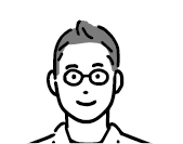 若年層男性のイラスト