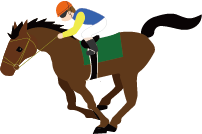 競馬のイラスト